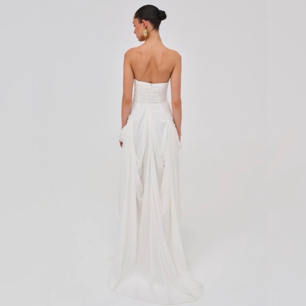 [SOLD] For Love And Lemons White Bridal Dress - Picture 2 of 9